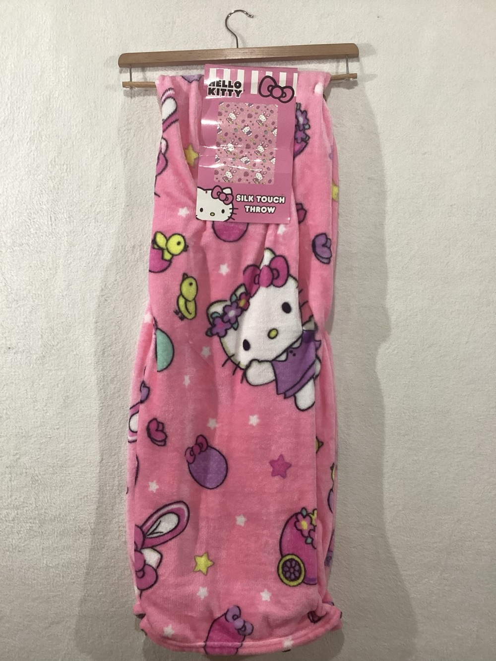 NWT Hello Kitty My Melody Silk Touch Throw Blanket 50x70